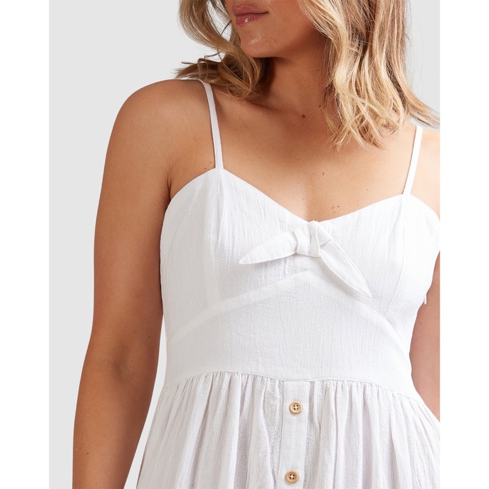 Billabong White Maxi Franca Dress 𓇬☽ - Picture 4 of 8